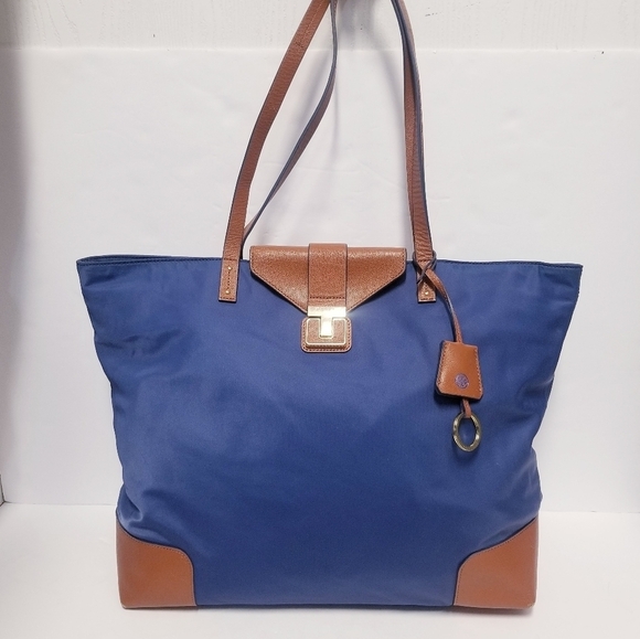 Tory Burch Nylon and Leather trim shoulder bag - Picture 1 of 14